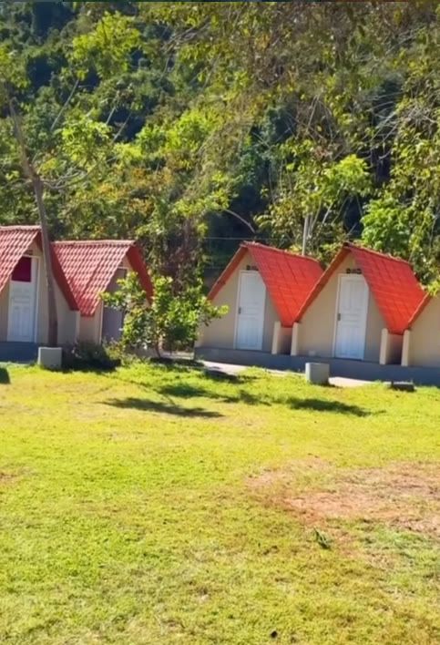 Cabana camping vista externa