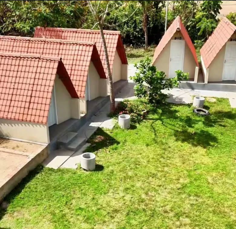 Cabana camping na natureza