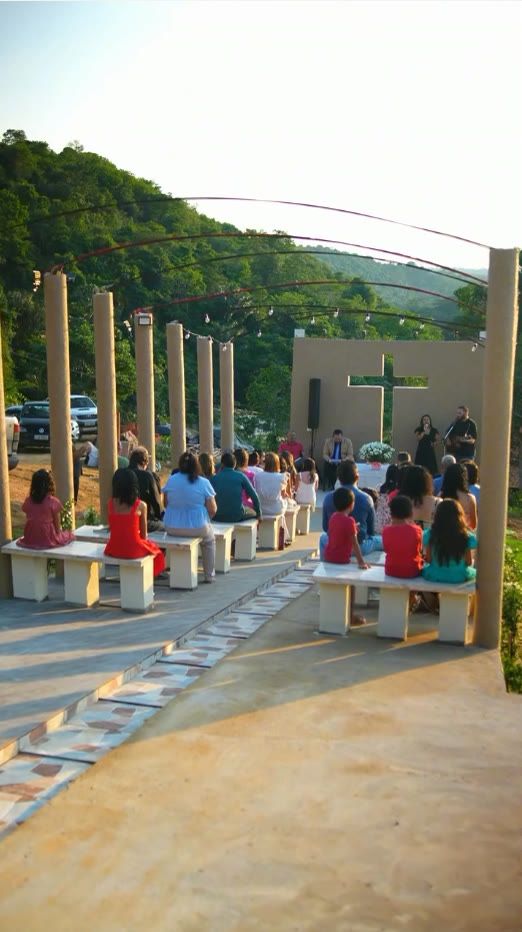 Vista lateral da capela